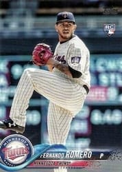 2018 Topps Update Base Set Fernando Romero #US174c card