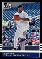 2019 Donruss Base Set Fernando Romero #207 card