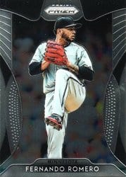 2019 Panini Prizm Base Set Fernando Romero #227 card