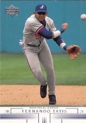 2002 Upper Deck Base Set Fernando Tatis #672 card