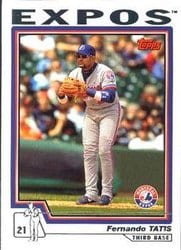 2004 Topps Base Set Fernando Tatis #61 card