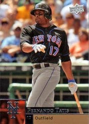 2009 Upper Deck Base Set Fernando Tatis #255 card