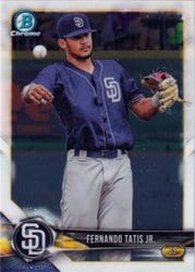 2018 Bowman Chrome Prospects Fernando Tatis Jr. #BCP114 card