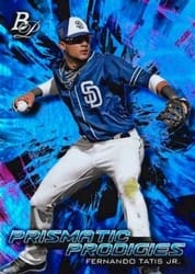 2018 Bowman Platinum Prismatic Prodigies Fernando Tatis Jr. #PPP-34 card