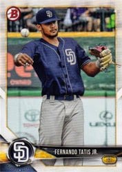 2018 Bowman Prospects Fernando Tatis Jr. #BP114 card
