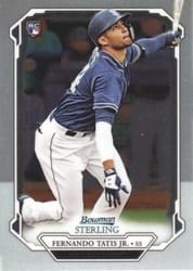2019 Bowman Sterling Base Set Fernando Tatis Jr. #BSR-73 card