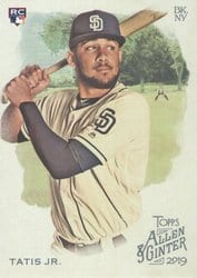 2019 Topps Allen & Ginter Base Set Fernando Tatis Jr. #183 card