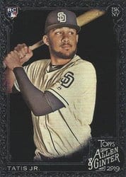 2019 Topps Allen & Ginter X Base Set Fernando Tatis Jr. #183 card