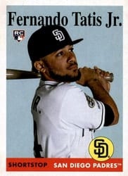 2019 Topps Archives Base Set Fernando Tatis Jr. #75 card