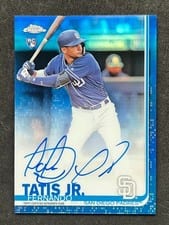 2019 Topps Chrome Autographs Fernando Tatis Jr. #FT card