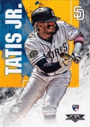 2019 Topps Fire Base Set Fernando Tatis Jr. #157 card