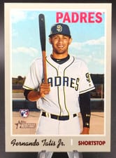 2019 Topps Heritage Fernando Tatis Jr. #517 card