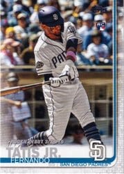2019 Topps Update Base Set Fernando Tatis Jr. #US56 card