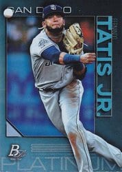 2020 Bowman Platinum Base Set Fernando Tatis Jr. #81 card