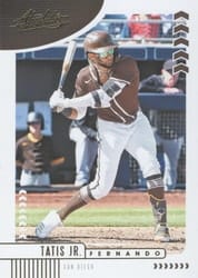 2020 Panini Absolute Base Set Fernando Tatis Jr. #53 card
