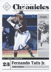 2020 Panini Chronicles Base Set Fernando Tatis Jr. #10 card