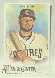 2020 Topps Allen & Ginter Base Set Fernando Tatis Jr. #115 card