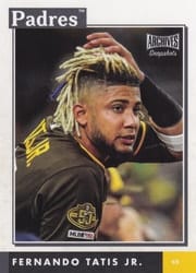 2020 Topps Archives Snapshots Base Set Fernando Tatis Jr. #AS-FT card