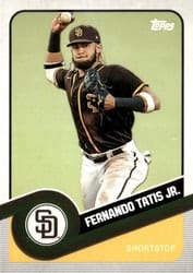 2020 Topps Brooklyn Collection Base Set Fernando Tatis Jr. #13 card