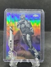 2020 Topps Chrome Fernando Tatis Jr. Negative Refractor #84 card