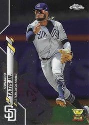 2020 Topps Chrome Base Set Fernando Tatis Jr. #84 card