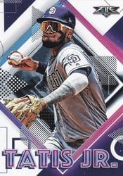 2020 Topps Fire Base Set Fernando Tatis Jr. #95 card