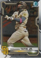 2021 Bowman Chrome Base Set Fernando Tatis Jr. #20 card