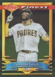 2021 Finest Flashbacks Base Set Fernando Tatis Jr. #66 card