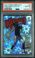 2021 Panini Absolute Kaboom Fernando Tatis Jr. #K5 card
