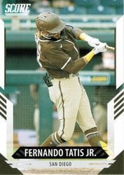 2021 Panini Chronicles Score Fernando Tatis Jr. #19 card