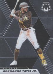 2021 Panini Mosaic Base Set Fernando Tatis Jr. #123 card