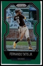 2021 Panini Prizm Fernando Tatis Jr. Tiger Stripes Prizm #161 card