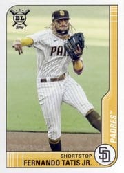 2021 Topps Big League Base Set Fernando Tatis Jr. #24 card