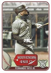 2021 Topps Big League Souvenirs Fernando Tatis Jr. #SO-24 card