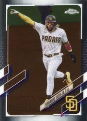 2021 Topps Chrome Base Set Fernando Tatis Jr. #1 card