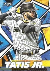 2021 Topps Fire Base Set Fernando Tatis Jr. #147 card