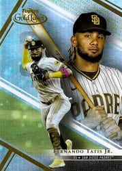 2021 Topps Gold Label Base Set Fernando Tatis Jr. #95 card
