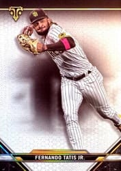 2021 Topps Triple Threads Base Set Fernando Tatis Jr. #100 card
