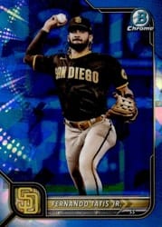 2022 Bowman Chrome Sapphire Edition Base Set Fernando Tatis Jr. #83 card