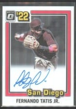 2022 Donruss Optic Retro 1981 Signatures Fernando Tatis Jr. #81S-FT card
