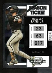 2022 Panini Chronicles Contenders Optic Fernando Tatis Jr. #23 card