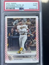 2022 Topps Fernando Tatis Jr. Independence Day #100 card