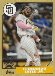 2022 Topps 1987 Topps Baseball (Series 2) Fernando Tatis Jr. #87TB-21 card