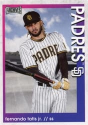 2022 Topps Archives Snapshots Base Set Fernando Tatis Jr. #16 card