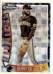 2022 Topps Chrome 1996 Youthquake Fernando Tatis Jr. #YQ-27 card