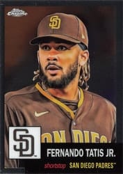 2022 Topps Chrome Platinum Anniversary Base Set Fernando Tatis Jr. #100 card