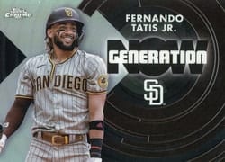 2022 Topps Chrome Update Generation Now Fernando Tatis Jr. #GNC-2 card