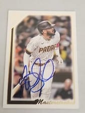 2022 Topps Gallery Masterstrokes Autographs Fernando Tatis Jr. #MS-4 card