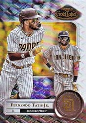 2022 Topps Gold Label Base Set Fernando Tatis Jr. #32 card