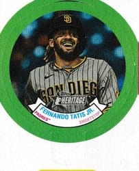 2022 Topps Heritage 1973 Candy Lids Fernando Tatis Jr. #20 card